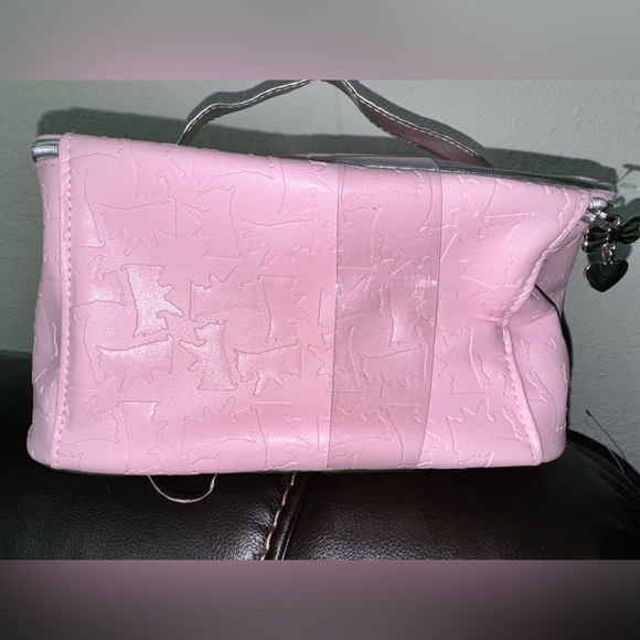 Juicy Couture Pink Travel & Cosmetic Bags 2 Piece OG Style Juicy Rhinestones Log - Picture 4 of 4